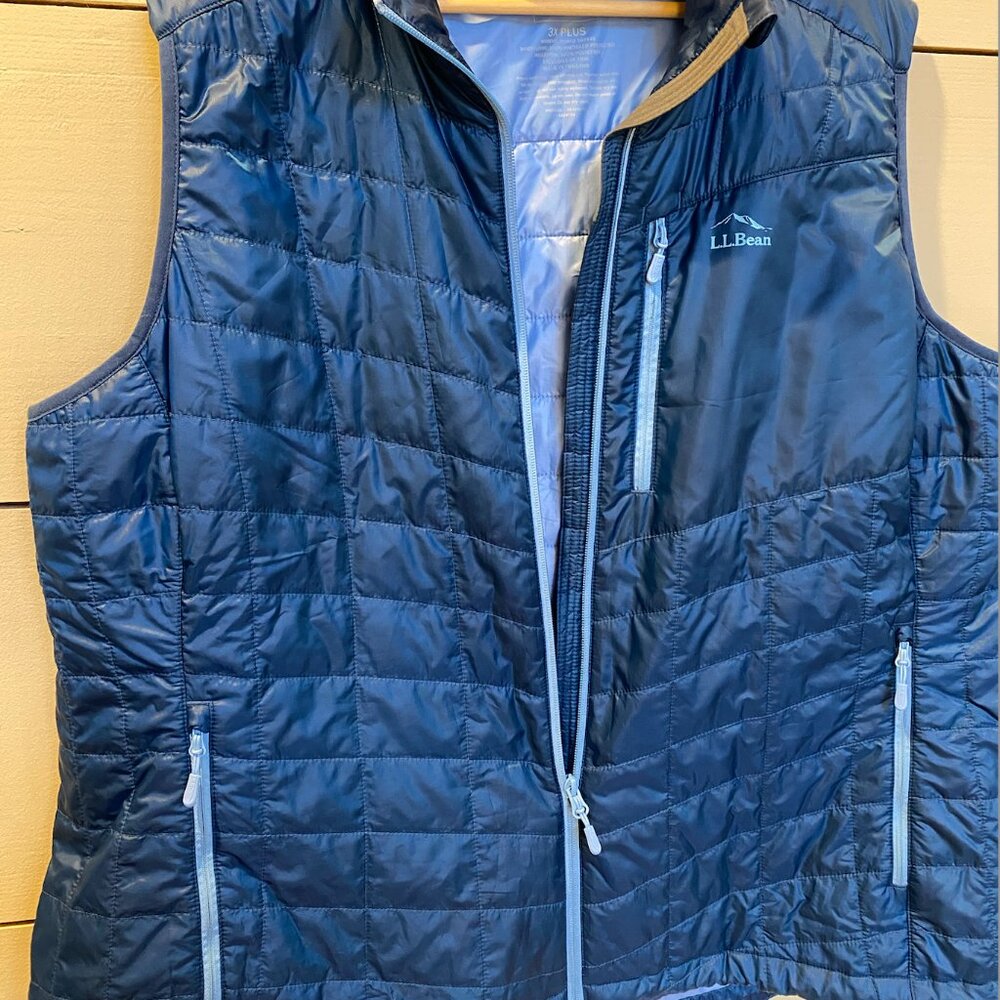 3x Plus Primaloft Packaway Vest Women's - Dark Marine Blue